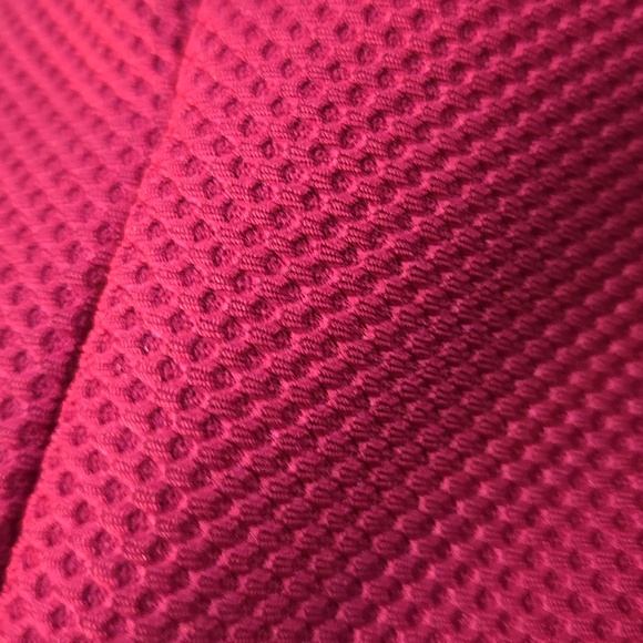 Torrid 16 Textured Shorts Maroon In Color - Picture 6 of 7